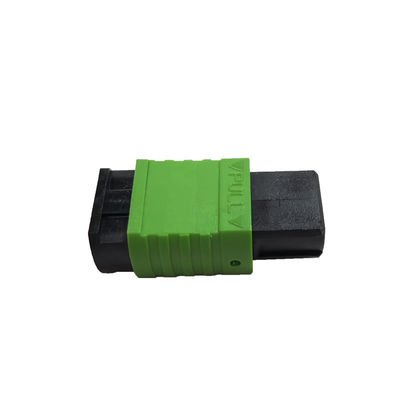 Conjunto de terminales de fibra óptica flexible con conector de fibra óptica MPO con ferrule de plástico