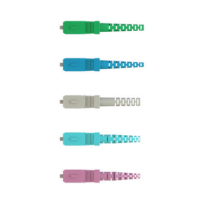 Kit de conector de terminales Simplex Duplex SC Long Boot para cable de fibra óptica