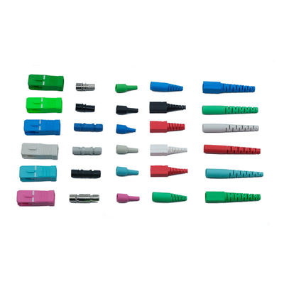 Push Pull PBT SC Conector Óptico Kits APC Conector de fibra de alto rendimiento