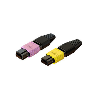Buen precio Conector de fibra óptica MPO femenino masculino 4 - 24 núcleos Comunicación por fibra óptica en línea