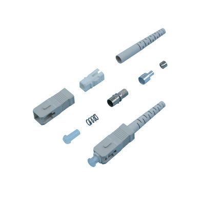 Buen precio Conjuntos de conectores SC de Preminum Conjuntos de conectores ópticos rápidos de 0,9 mm de modo único y multimodo en línea