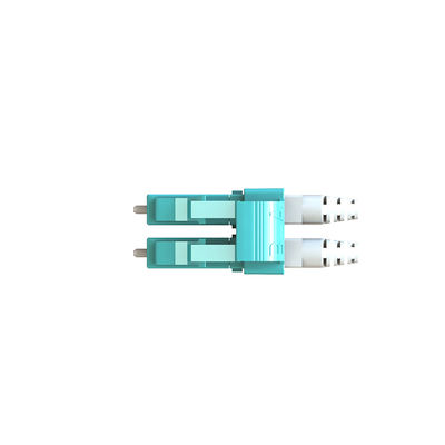Buen precio Diseño compacto de conector de fibra óptica LC carcasa de plástico / metal dúplex en línea
