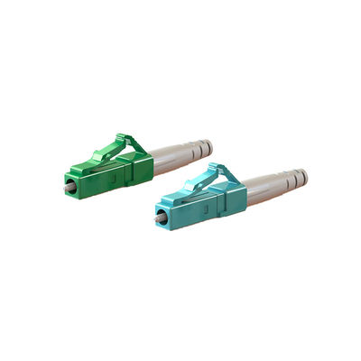 Buen precio Conector de fibra óptica de ángulo recto LC 0,9 mm Conjuntos de conector Simplex Pigtail en línea