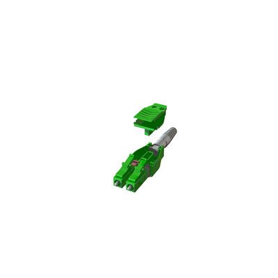 2.0mm LC Uniboot Connector con herramienta menos polaridad Mecanismo de reversión de empuje y tira