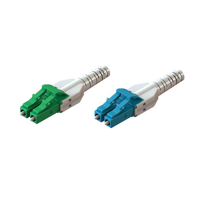 Conjunto de conector de fibra óptica LC normal Uniboot 2.0 Beige para el centro de datos