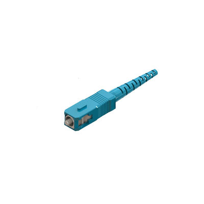 Conector de fibra óptica simple / dúplex SC Configuración rápida y redes