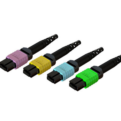 Buen precio 3.0mm 24 núcleos MPO Conector de fibra óptica para piezas de comunicación de fibra en línea