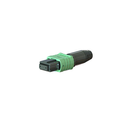 Conector MPO multimodo de modo único 4 - 24 núcleos para la transmisión de datos
