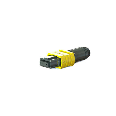 Casas de metal / plástico acoplador de cable de fibra óptica Mini conector MPO de 36 mm