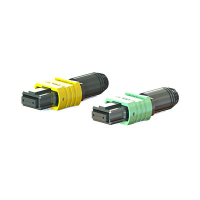 Mini MPO conector de fibra óptica 36mm longitud 12/16/24 núcleos Opciones masculino / femenino
