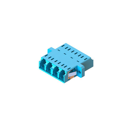 D4 Adaptador tipo LC de fibra óptica con brida en varios colores y buena portabilidad