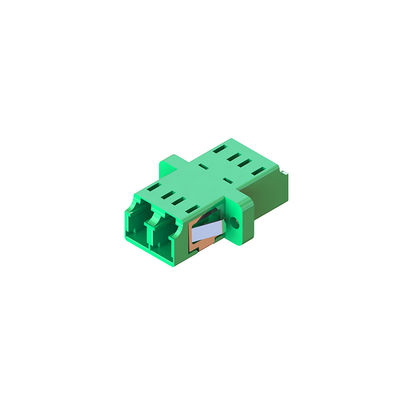 Conector de mampara de fibra óptica de doble brida LC a adaptador de fibra ST