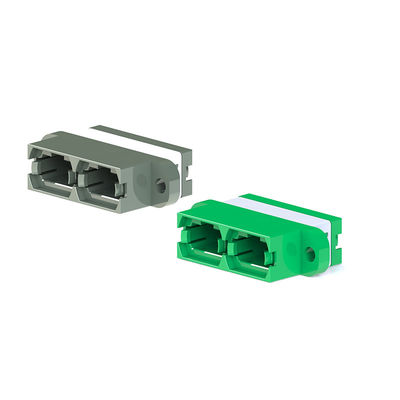 Buen precio Conectores de fibra óptica MPO de doble brida para redes de metro CATV en línea