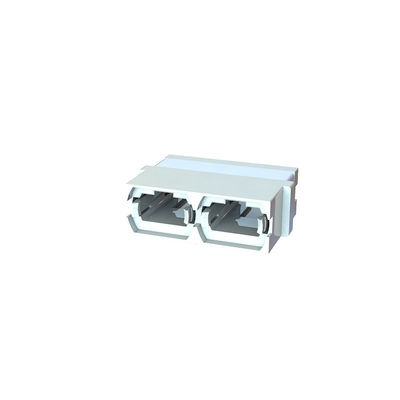 Buen precio Adaptador de fibra óptica de modo único y multimodo Adaptadores de conector de fibra óptica MPO en línea