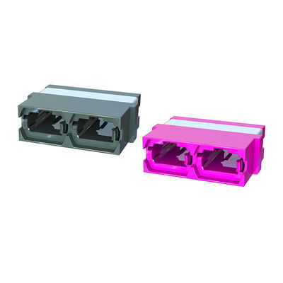 Buen precio Material de plástico Adaptador de fibra óptica MPO en negro azul verde y colores acuáticos en línea