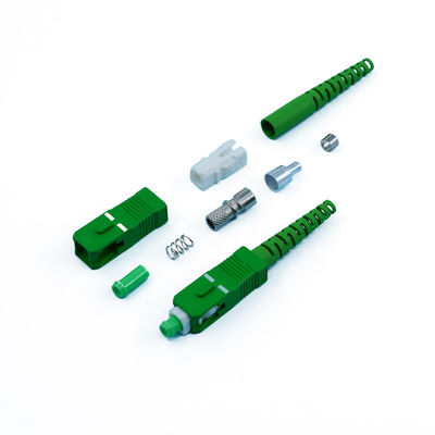 Buen precio Conector óptico SC de fibra óptica de modo único con tolerancia de alta precisión en línea
