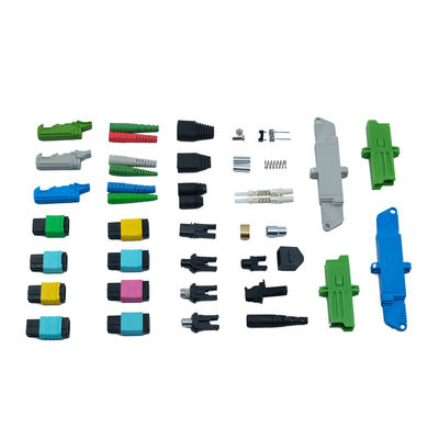 Buen precio 12 / 16 / 24 Núcleos MPO conector de cable de parche multimodo conector de cable de fibra óptica en línea