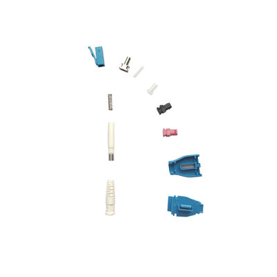 Fibra óptica LC uniboot Conectores atenuador de fibra de modo simple simple y dúplex
