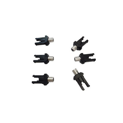 Conector de fibra óptica moldeado por empuje de resorte moldeado por inyección moldeado por inserción de plástico