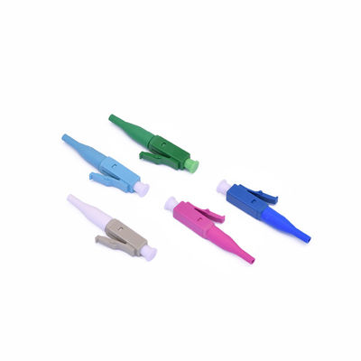 0Conector de fibra LC de.9mm todo plástico en PEI simplex duplex para FTTH con baja pérdida