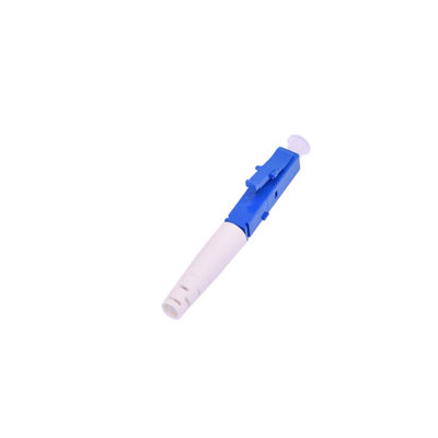 Buen precio Conector de fibra LC APC 2.0mm Botón redondo de dos piezas Versión SM / MM Para red FTTH en línea