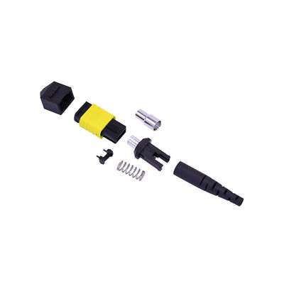 Buen precio Kits de conectores de fibra óptica MPO 2.0mm Macho/hembra MTP 12/24 núcleos de fibra de férula en línea